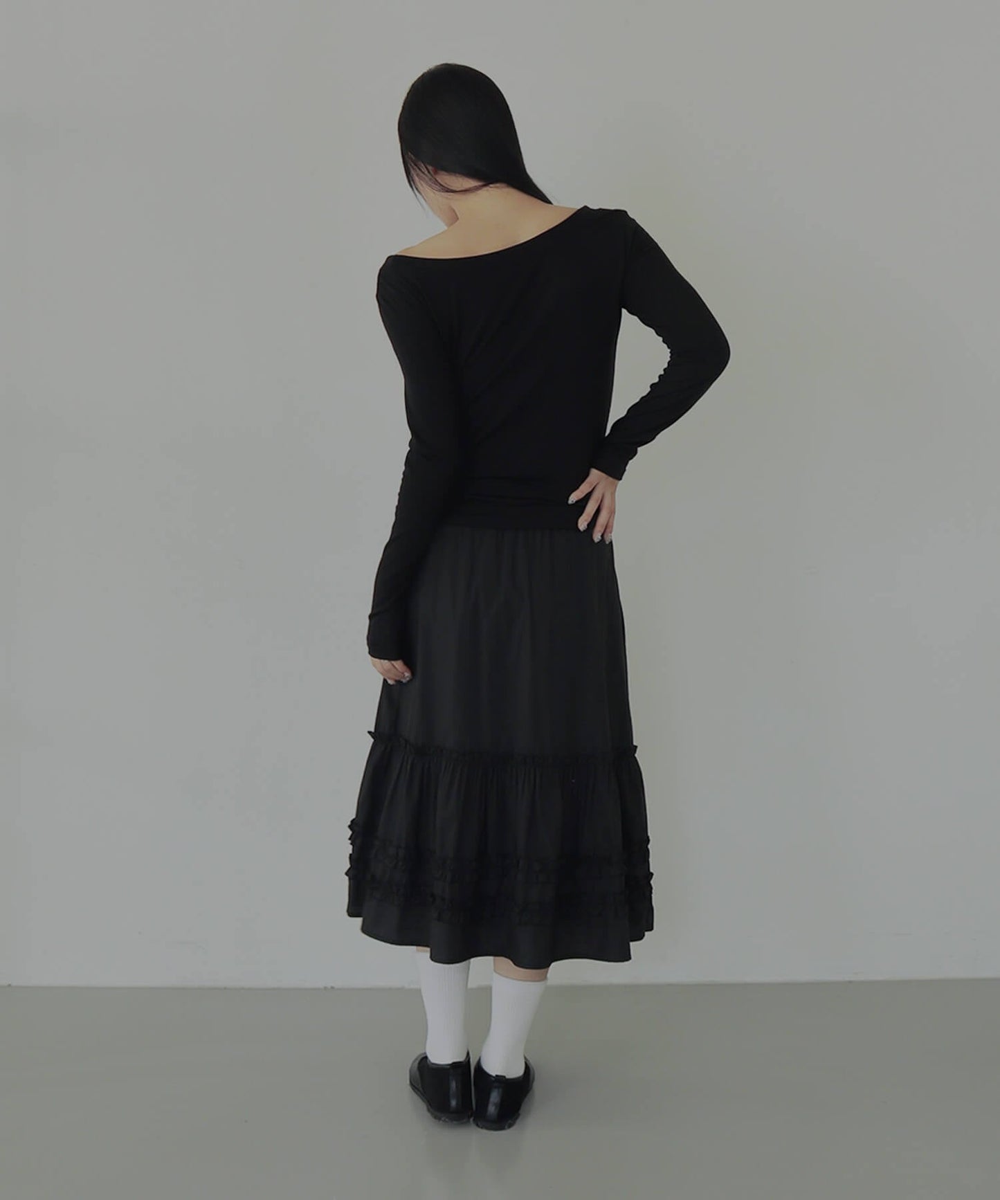 ポイントロゴベーシックカットソー