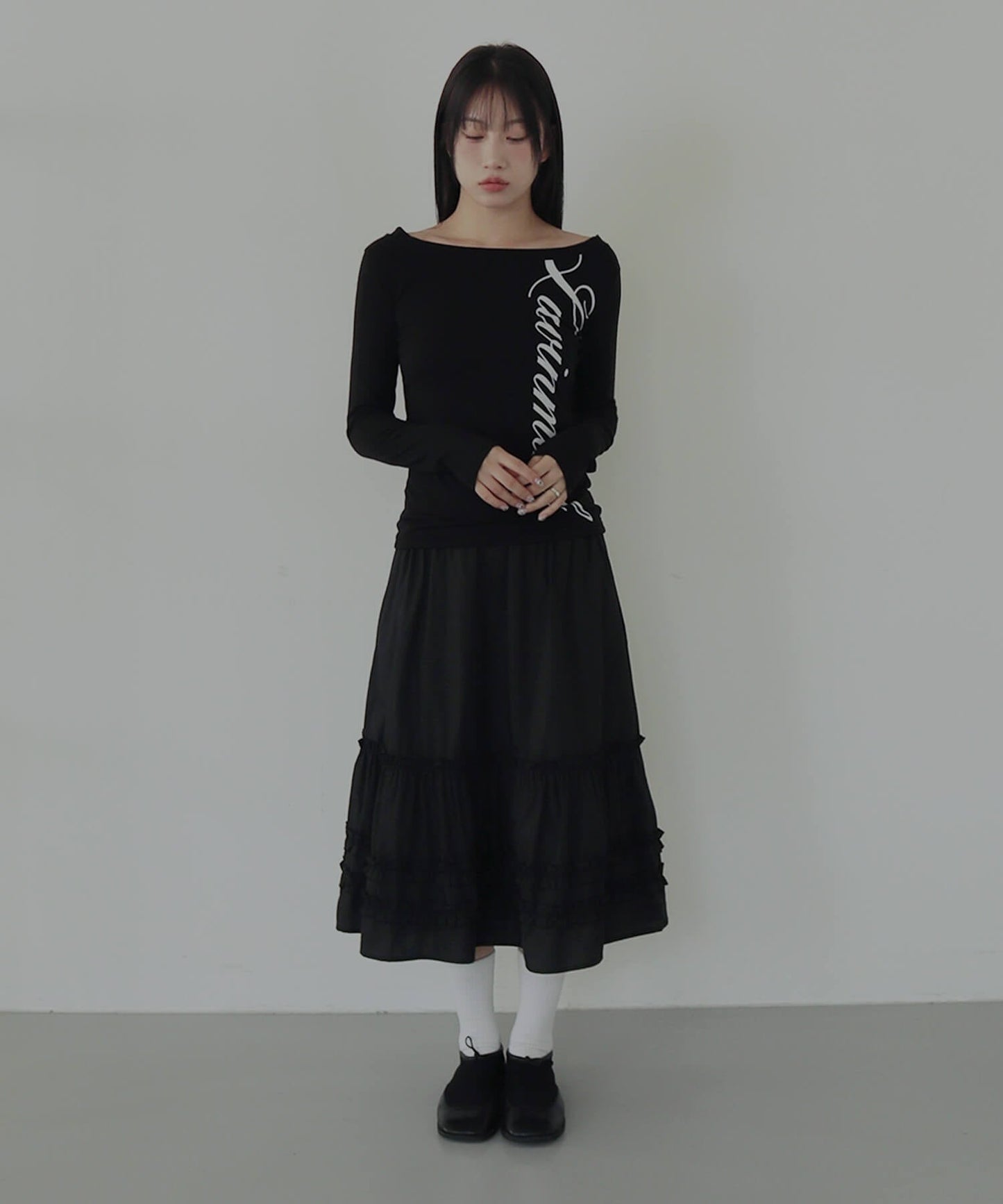 ポイントロゴベーシックカットソー