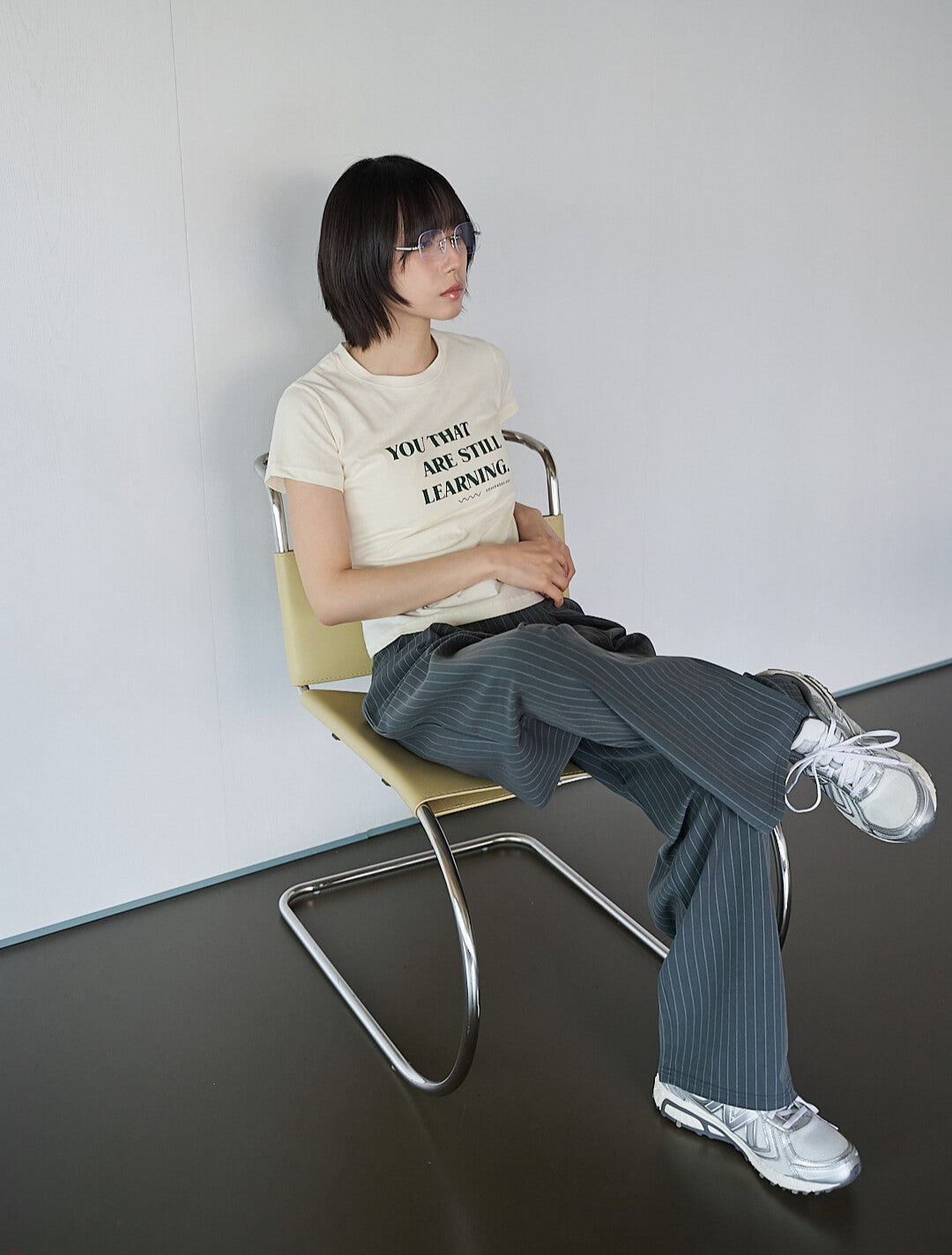 デイリーレタリング半袖Tシャツ