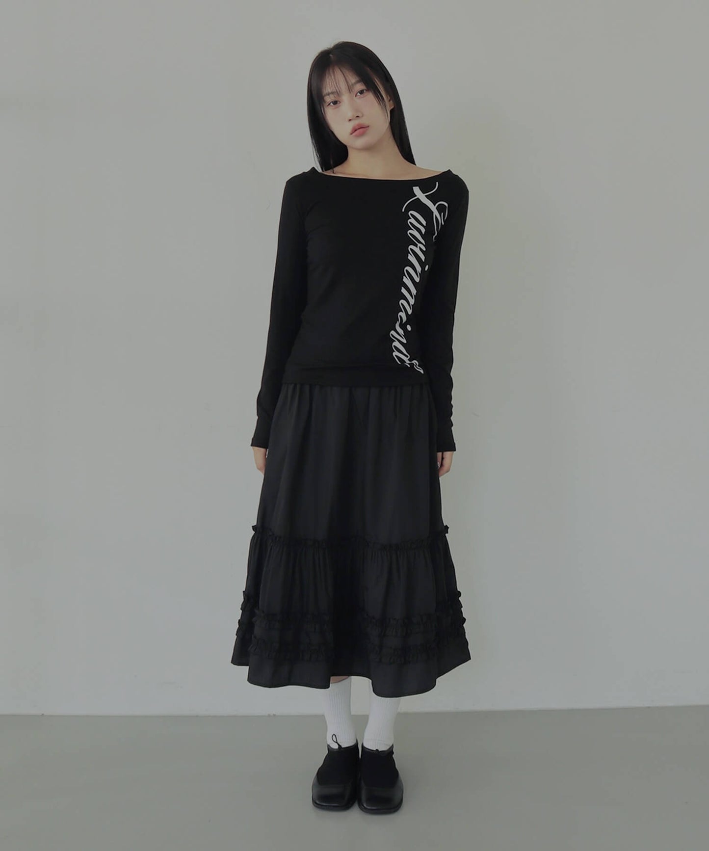 ポイントロゴベーシックカットソー