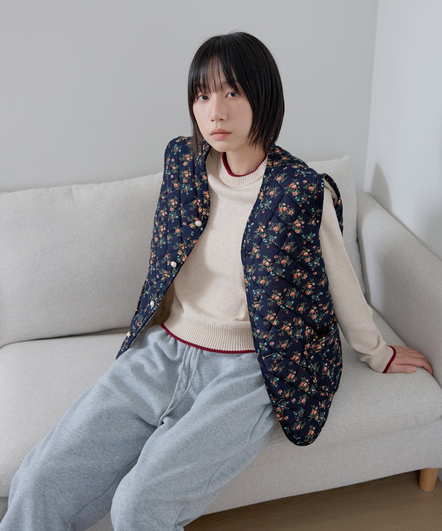 【公式サイト限定販売！】韓国で流行中！ハルモ二チョッキ