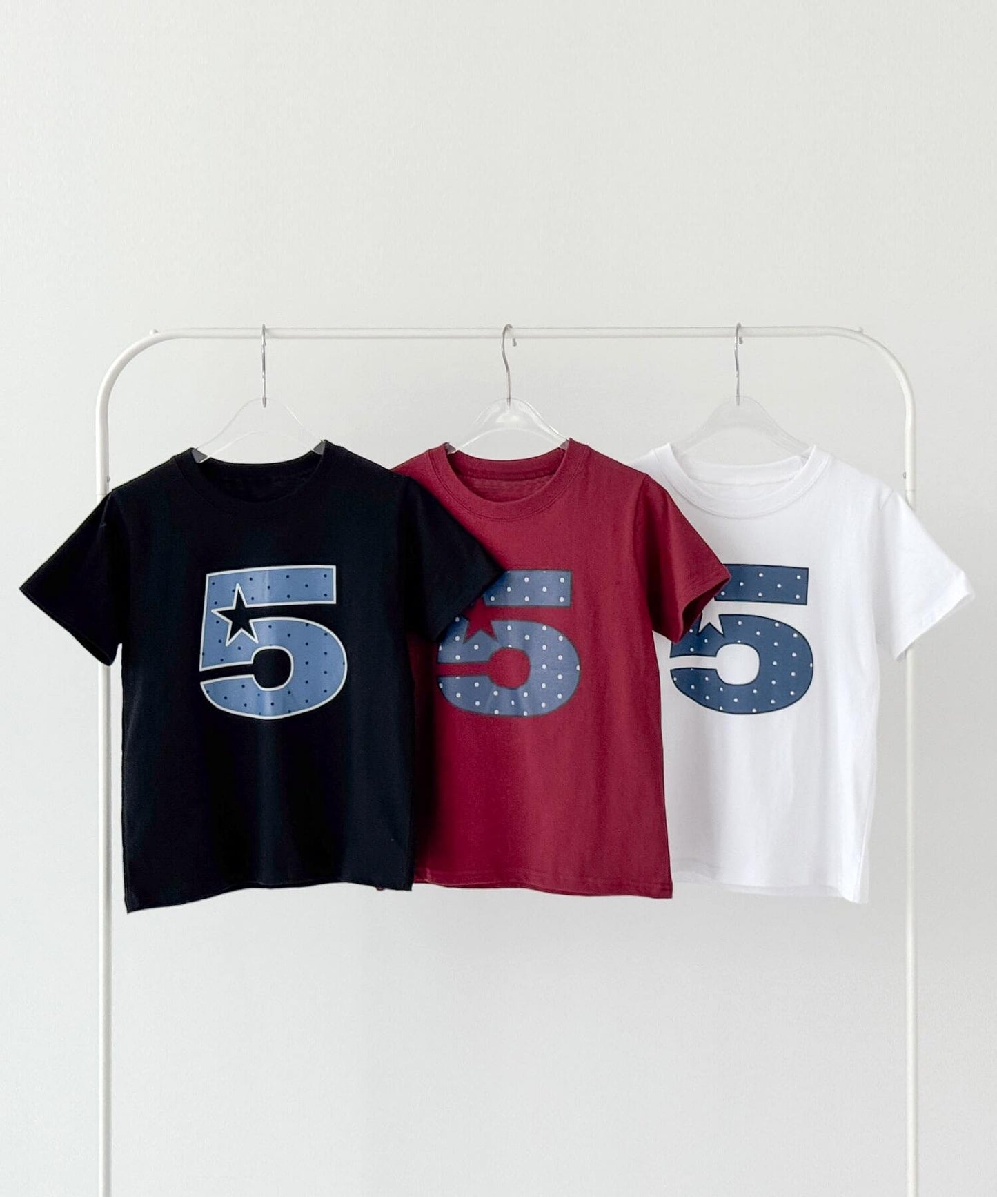 Ｎｏ.5スターロゴクロップド半袖Ｔシャツ