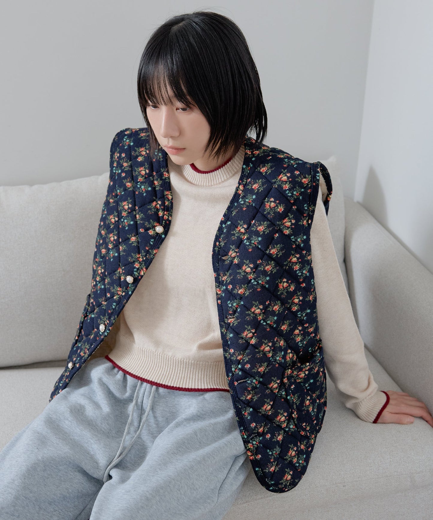 【公式サイト限定販売！】韓国で流行中！ハルモ二チョッキ