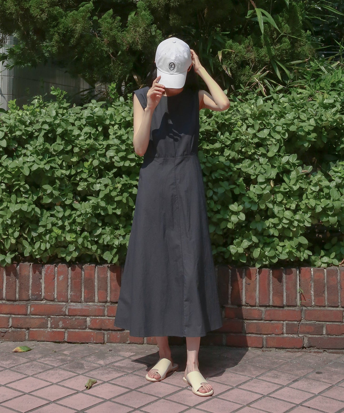バックポイントロングワンピース