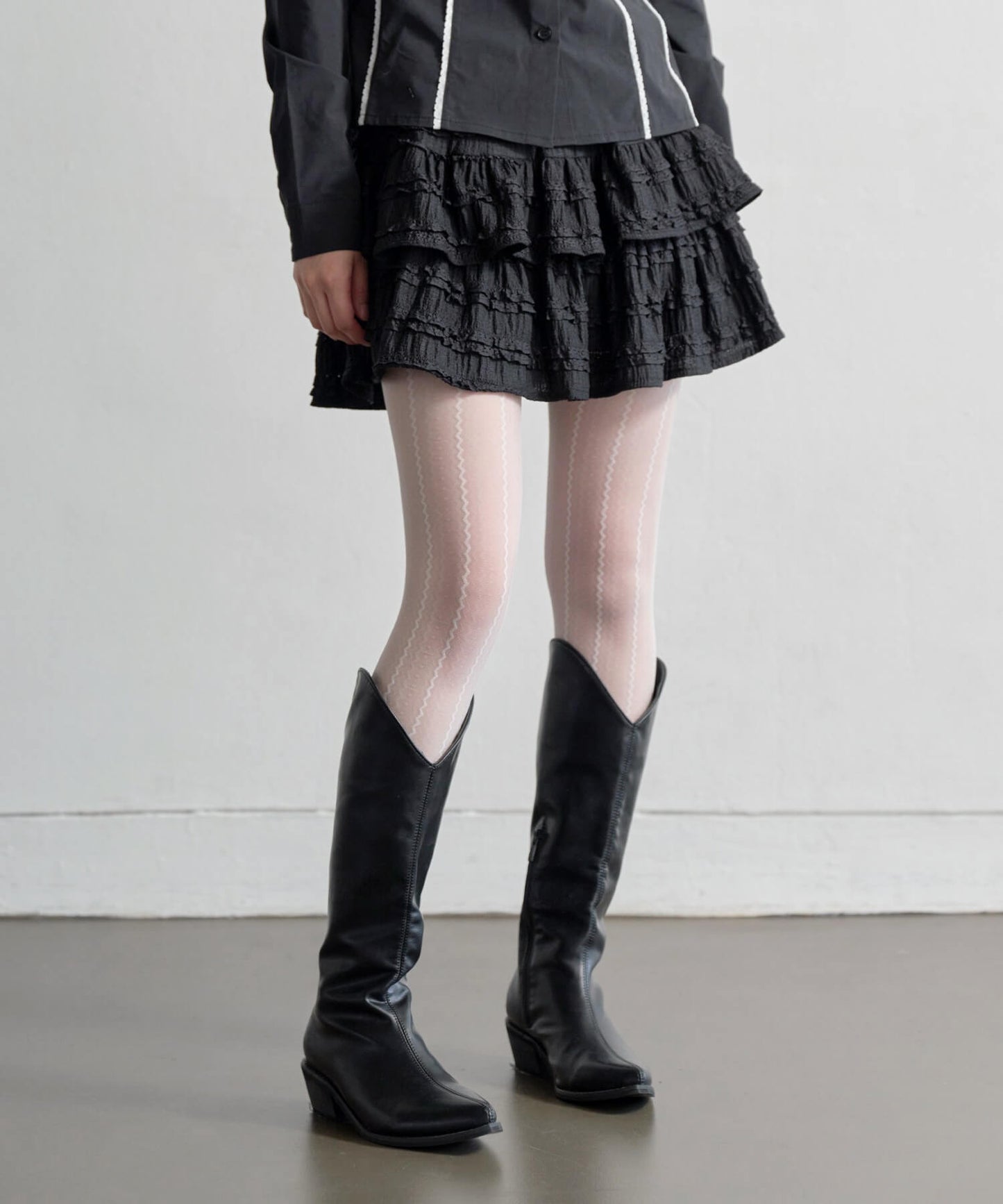 マジックラブリーフリル レースミニスカート