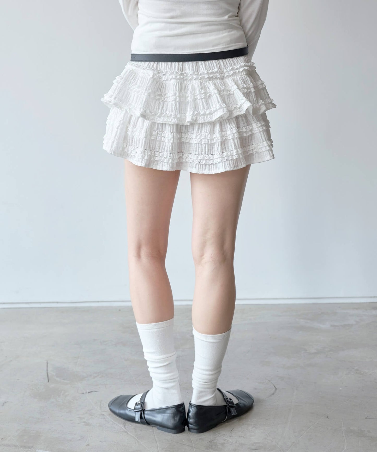 マジックラブリーフリル レースミニスカート